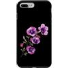 fiori di lisianthus Design estivo viola Custodia per iPhone 7 Plus/8 Plus per gli amanti fiori di lisianthus floreali estivo da donna