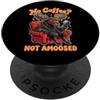 Moose Coffee Humor Not Amoosed Niente caffè, niente Moose Moose Coffee Humor PopSockets PopGrip Adesivo