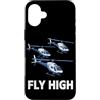 Funny RC Helicopter Gifts for Men and Wo Custodia per iPhone 16 Plus RC elicottero elicottero RC di corsa di telecomando