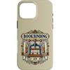 Awesome Vintage Style Designs Custodia per iPhone 16 Pro Max Legatoria vintage pieghevole da cucire rilegatrice artigianale