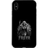 Norse Freyja Valkyrie Warrior Goddess Custodia per iPhone XS Max Valkyrie Freyja Dea Norrena Scudo Fanciulla