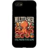 Multitasker Octopus Book Lover Custodia per iPhone SE (2020) / 7/8 Multitasker preferisce ancora essere solo Polpo