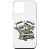 Lakelandwholesale1 Shirt Company Custodia per iPhone 12 mini J'aime La Francia Mappa Punti di riferimento regionali Collage Grafico