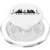 Skyline-City-Vacation-Travel Accessory G Cardiogram Skyline Brasil-Brazil Sao-Paulo PopSockets PopGrip per MagSafe
