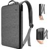 ZINZ Zaino per computer portatile sottile ed espandibile da 15 a 15,6 pollici e 16 pollici, resistente alle fuoriuscite, per la maggior parte dei MacBook da 14 a 16 pollici, per computer Dell HP,