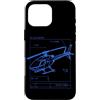 Funny RC Helicopter Gifts for Men and Wo Custodia per iPhone 16 Pro Max RC elicottero elicottero RC di corsa di telecomando