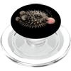Blowfish Pufferfish Gum Bubble Retro Puffer-fish Bubble gum Subacquea Mare Colpo di pesce PopSockets PopGrip per MagSafe