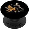 Cocker Spaniel Halloween Costume Spettra Cocker Spaniel Scheletro Halloween PopSockets PopGrip Adesivo