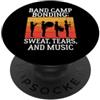 Bandcamp Gift Band Camp Sudore Lacrime e Music Band Camp PopSockets PopGrip Adesivo