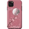 CRAZEELEBAH JAPAN INC Custodia per iPhone 11 Pro Max GIAPPONE SAKURA CHERRY BLOSSOM MOON BRIGHT STREETWEAR