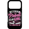 Retro Pinball Player Funny Vintage Pinba Custodia per iPhone 17 Pro Macchina di flipper dei fan dell'annata divertente del gioco arcade del flipper
