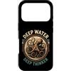 Octopus Lover Ocean Depth Custodia per iPhone 17 Pro Polpo Pensatore Profondo Acqua Profonda