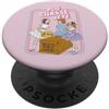 Ballerina accessori regalo Shirts Ballerina Ragazze danza Comic-Cartoon ballerina Balletto PopSockets PopGrip Adesivo