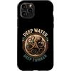 Octopus Lover Ocean Depth Custodia per iPhone 11 Pro Polpo Pensatore Profondo Acqua Profonda