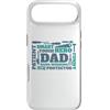 Funny Father Fashions Custodia per iPhone Air Papà, divertente e laborioso protettore Hero Patient Smart Tough