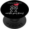 Gay Marriage Anniversary Apparel & Acces Infastiditi a vicenda dal 2019 Gay Pride Matrimonio Uguaglianza PopSockets PopGrip Adesivo