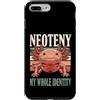 Axolotl Neoteny Amphibian Biology Custodia per iPhone 7 Plus/8 Plus Neoteny My Whole Identity Axolotl Anfibio