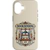 Awesome Vintage Style Designs Custodia per iPhone 16 Legatoria vintage pieghevole da cucire legante arte invecchiata