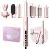 Atopskins Pro Air Styler 8 in 1 Airbrush Hair Styler [con Diffusore] - 1400W Hair Dryer Spazzola Soffiante per Capelli, ricciolo d'aria, 110000 giri/MIM, per lisciare, Riccioli Lucidi