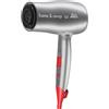 Solis Home & Away Asciugacapelli da Viaggio, Antracite/Rosso, 1800 Watt