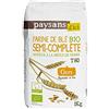 PAYSANS D'ICI PAYSANS D ICI Farine de blé Semi Complete T80 Bio - 1Kg