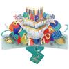 Second Nature Pop Ups Biglietto di auguri pop up con torta di compleanno 3D Pop-Up POP228