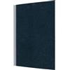 SIGEL Quaderno Quicknote A5 copertina morbida | SN220, quadretti, 200 pagine, carta riciclata 80 g/m², FSC, blu scuro/grigio