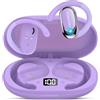 Conyat AI Cuffie Traduzione, Bluetooth 5.4 Auricolari traduttori in Tempo reale Viola