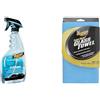 Meguiar's G8216EU Detergente Vetro Perfect Clarity 473ml. Senza Aloni. Forza Professionale - Include Panno Vetro Ideal Clarity