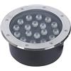 WZYJLyds Faretto segnapasso calpestabile lampada da incasso impermeabile IP67 per esterno giardino Viali sentieri,85-265V(Warm White light,18W)