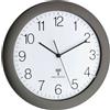 TFA Dostmann 60.3512 Orologio da Parete Radiocontrollato con Movimento Silenzioso 300 mm (Antracite)
