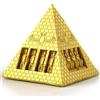 TRANSGOOD Statua di piramide egizia in miniatura, in resina, scultura per decorazione domestica, modello di edificio antico, souvenir dell'Egitto
