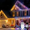 JVURICE 300 LED cluster 30 M + 5 m catena luminosa lunga alimentazione tre opzioni (calda e RGB)