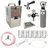 ich-zapfe.de ich-zapfe Set Completo - Spillatore Birra - Jet 30, Dispenser Birra, Macchina per Birra 1-Linea, 35 Litri/h, incl. Bicchieri da Birra Isar 0,3 Litri 6 pz., Keg:KeyKeg