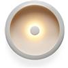Fatboy Oloha Lampada da parete per interni - Led per interni - Illuminazione da parete dimmerabile - Large - Ø 37,5 cm - Light Grey