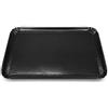 lepetitmitron Leptitmitron - 25 vassoi per catering neri riutilizzabili, 28 x 42 cm, ideali per buffet, feste e ricevimenti
