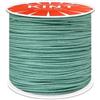 Whakano Filo di nylon 0,8 mm, filo per macramè, corda di nylon per perline, nastro di corda macramè per braccialetti intrecciati, creazione di gioielli, collane, macramè, confezione regalo, verde