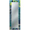 Lupia - Specchio da Parete Moderno Lungo, MIRROR FANTASY OLD WOOD COLOR, Camera da Letto e Ingresso, Cornice Stampa Legno, Specchio da Pavimento Vintage, 44x127 cm, Legno
