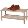 Homemania 41769 Scarpiera Joy Scaffale Porta Scarpe con Ripiani in Legno, 63 x 26,5 x 29,5 cm
