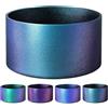 runrayay Chameleon Gradient Matte Luster Silicone Boot, Compatibile con Stanley Quencher Tumbler 20-40Oz e 12-24Oz Bottiglie d'Acqua con Base 2.8-3In, Nero