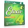 Elixir Nanoweb Soft Top/Bottom Electric Bass Strings