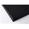 Generico Pannello fonoassorbente liscio - Basotect® 30-50mm colore Nero Ecobalanced 1200x600 (NON ADESIVO 30mm)