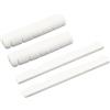 Hordion Kit di 4 capotasti e sella per chitarra in osso, capotasto da 48 mm, sella in osso da 76 mm, parti di ricambio per chitarra acustica, capotasto per chitarra acustica, ponte per chitarra