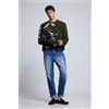 Desigual, Jeans a doppia vita, Uomo, Cotone, Blu, 28
