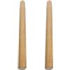 GAROZATION Manico in Legno per Pala da Giardino, Ricambio 2 Pezzi Robusto | Compatibile Teste di Pala e Badile da Neve, Assorbimento Urti, Impugnatura Stabile, per Orto e Cortile