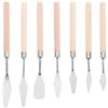 Abaodam 7 Pezzi Set di Spatole per Pittura, Coltelli per Olio