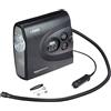 Amazon Basics Compressore d'aria portatile compatto, gonfiaggio pneumatici, spegnimento automatico con luce LED, CC 12 V, 150 PSI, nero