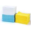 Amazon Basics Panni in microfibra, panno per la pulizia (confezione da 48 unità), Multicolore, 40.6 x 30.5 cm