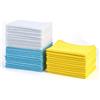 Amazon Basics Panno per la pulizia microfibra (confezione da 36 unità), 40.5 x 30.5 cm, Multicolore