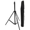 Amazon Basics Supporto per Illuminazione Fotografica in Alluminio da 2.04m con Custodia per Foto in Studio ed Esterna, 1.22kg, Regolabile, Portatile, Confezione da 1 - Nero